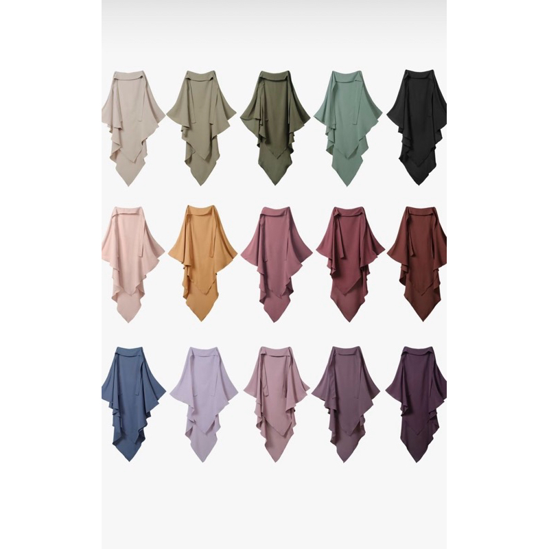 PRELOVED FK HUDA ELMADINA BLACK & DECOROSE