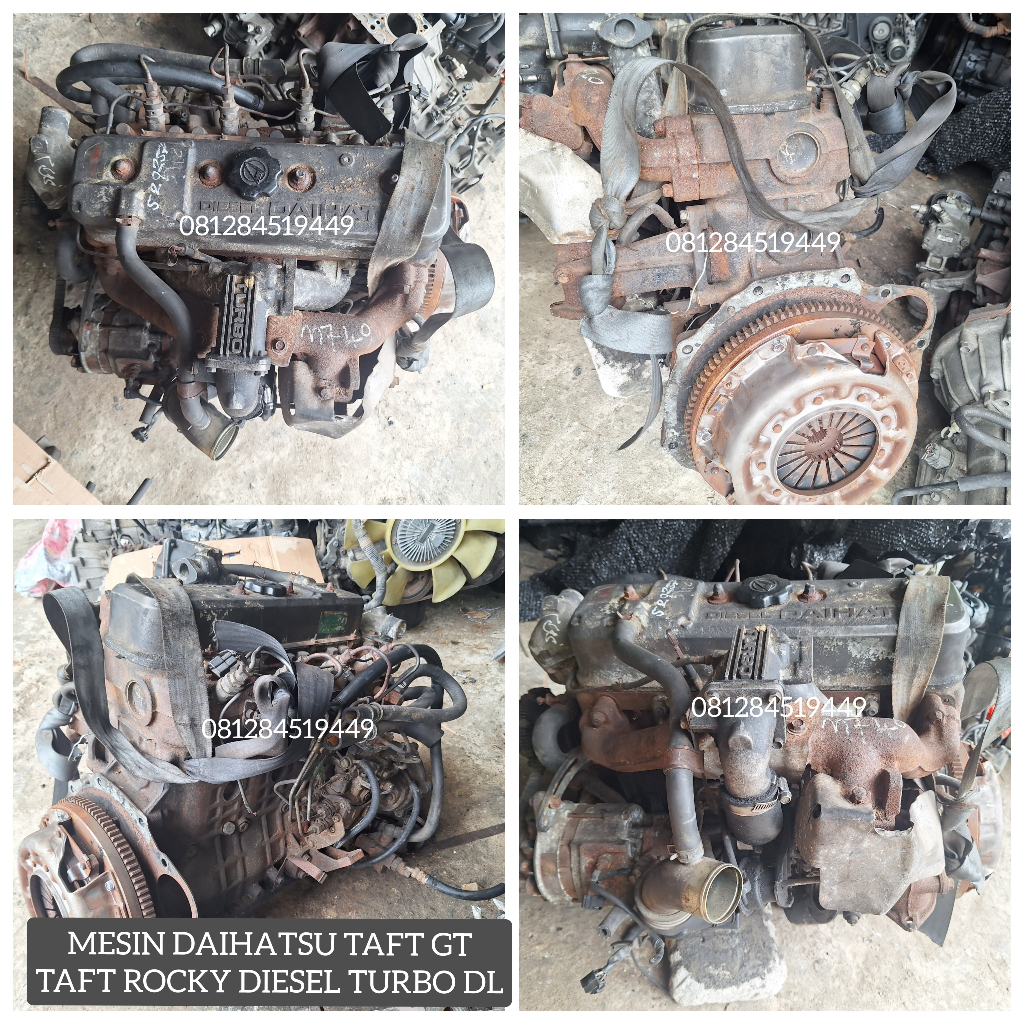 Mesin Daihatsu Taft Diesel Turbo DL Taft Rugger Taft Gt