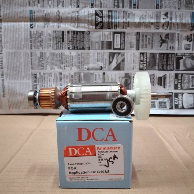 DCA ARMATURE ANGKER MESIN GERINDA HITACHI 4" G10SS G 10SS