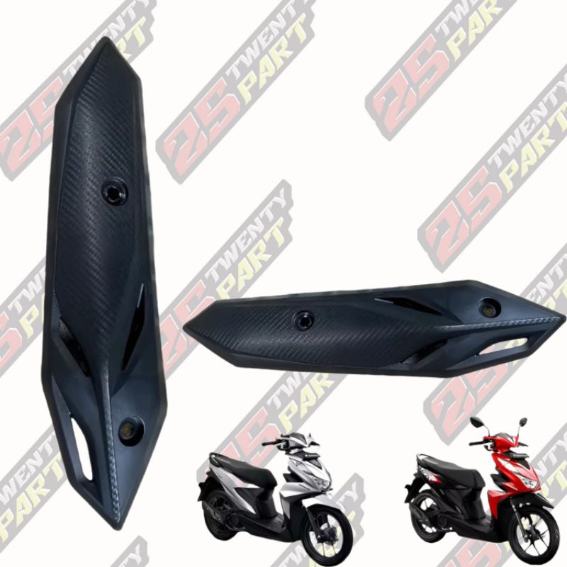 TAMENG KNALPOT BEAT NEW LED 2020 / COVER KENALPOT BEAT DELUXE BEAT STREET 2020