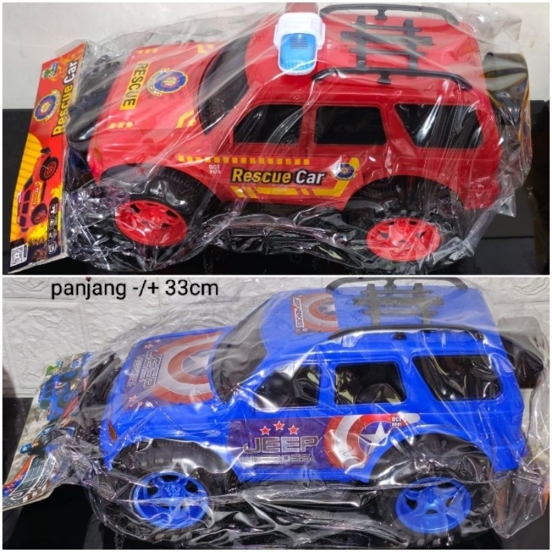 Rescue Car Jumbo OCT6079 Jeep Heroes OFF ROAD OCT 6081 Mainan Anak Mobil Penyelamat Super Hero Capta