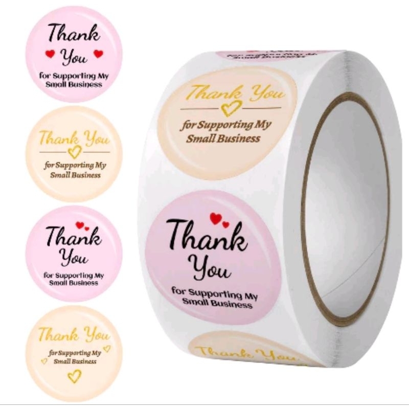 

Stiker Thank You 500 Pcs