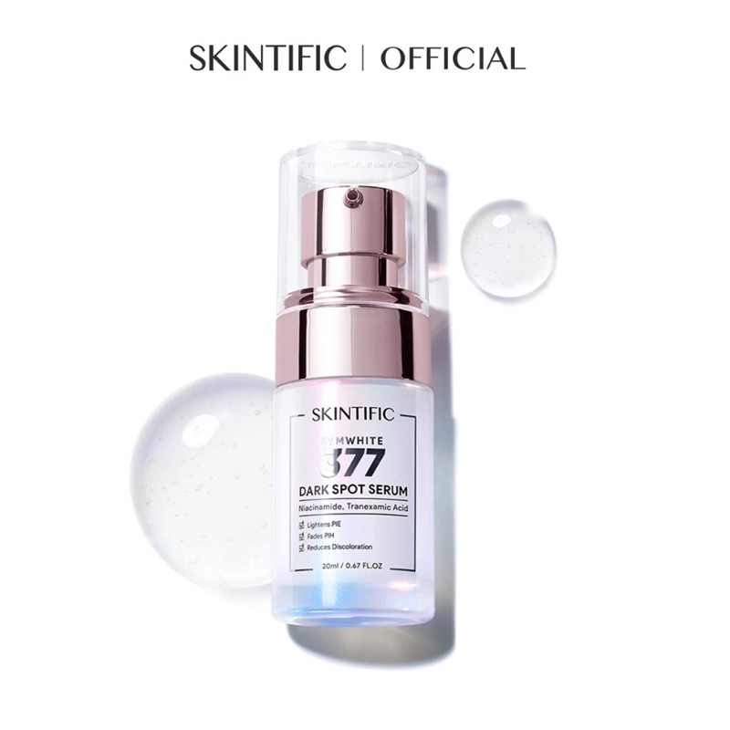 SKINTIFIC SymWhite 377 Dark Spot Serum penghilang flek hitam mencerahkan kecantikan treatment essenc