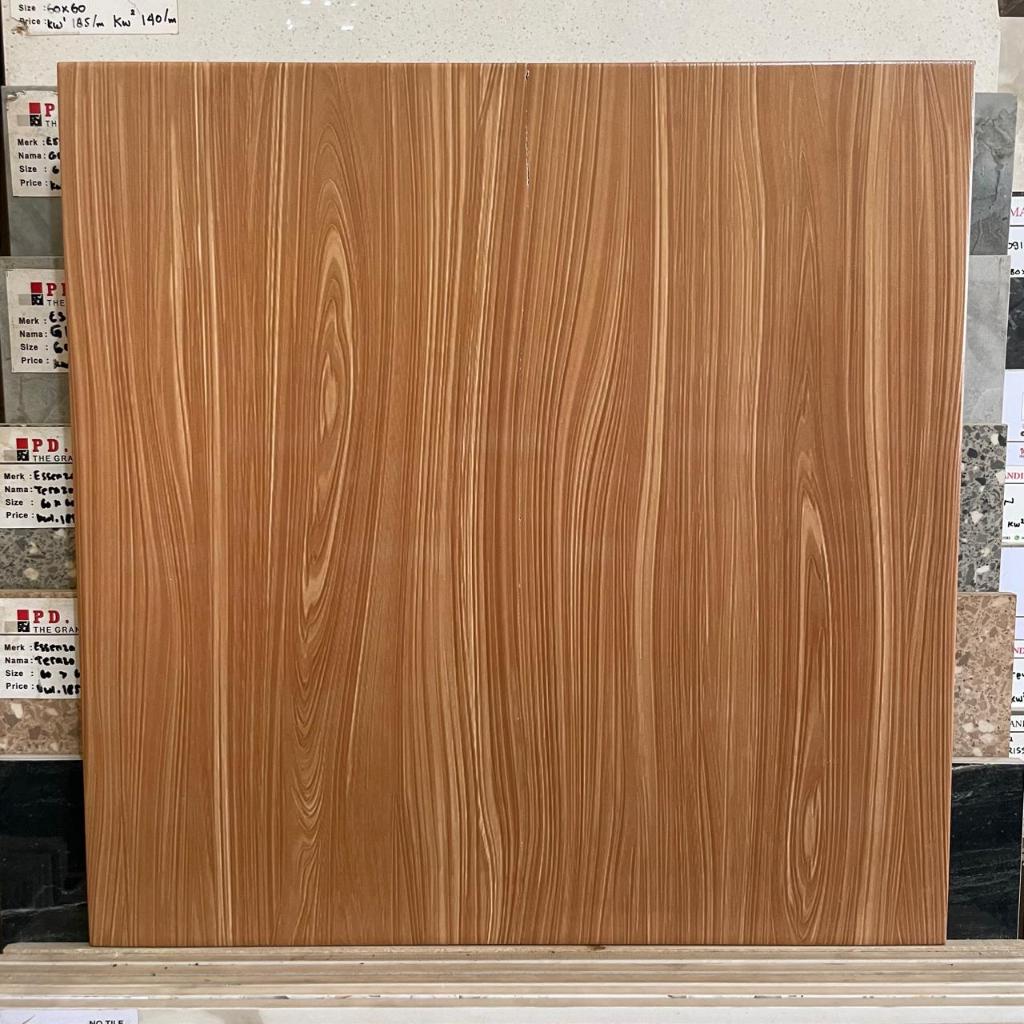 keramik 50x50 - motif kayu matt - palma maroko brown