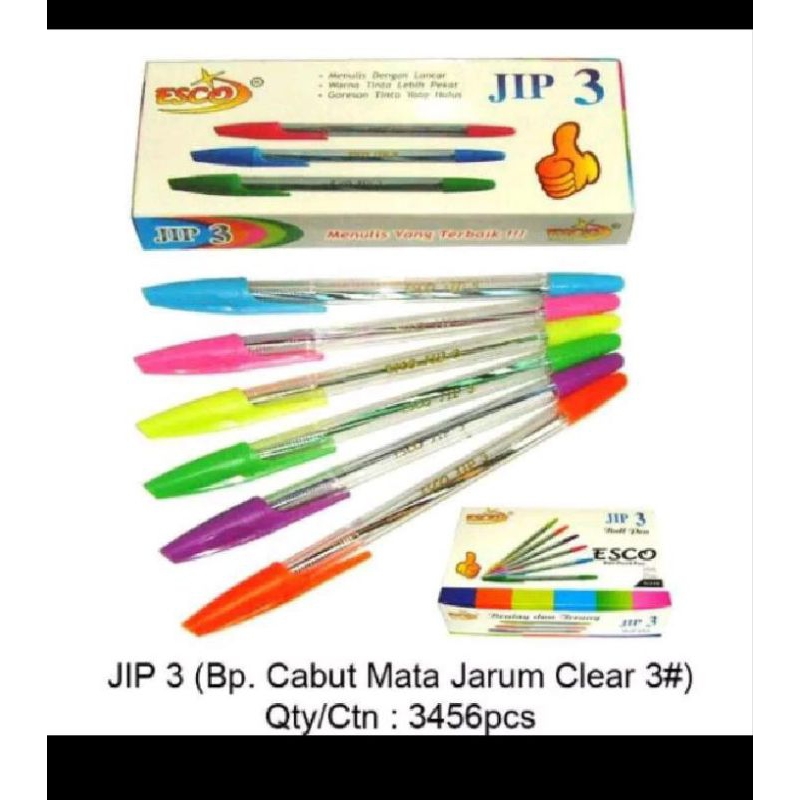 

pulpen esco jip 3...