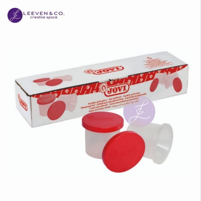 

JOVI NON SPILL PAINT POTS 5PCS