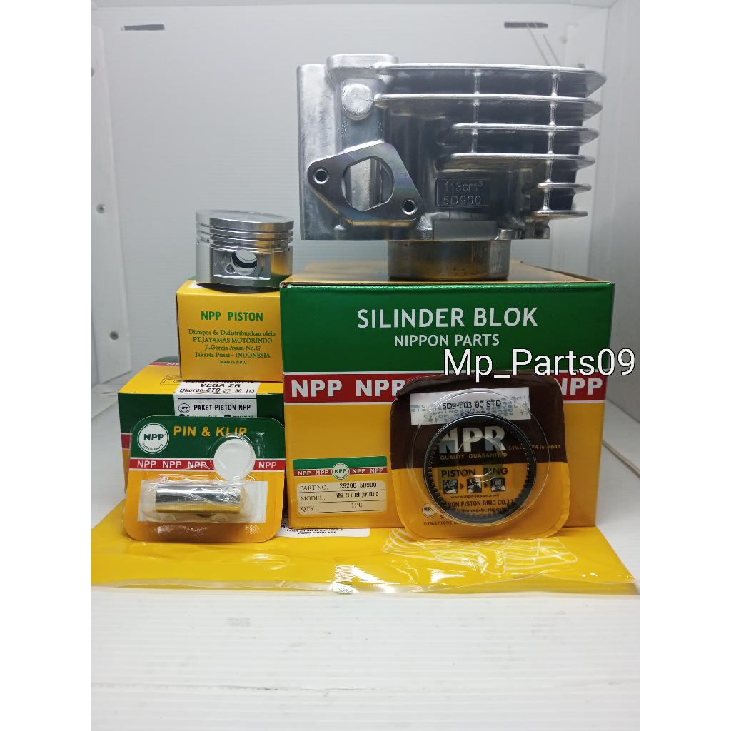 Blok Seher Set Plus Piston Kit Vega ZR OLD Vega ZR New 2010 Jupiter Z New 2010 NPP