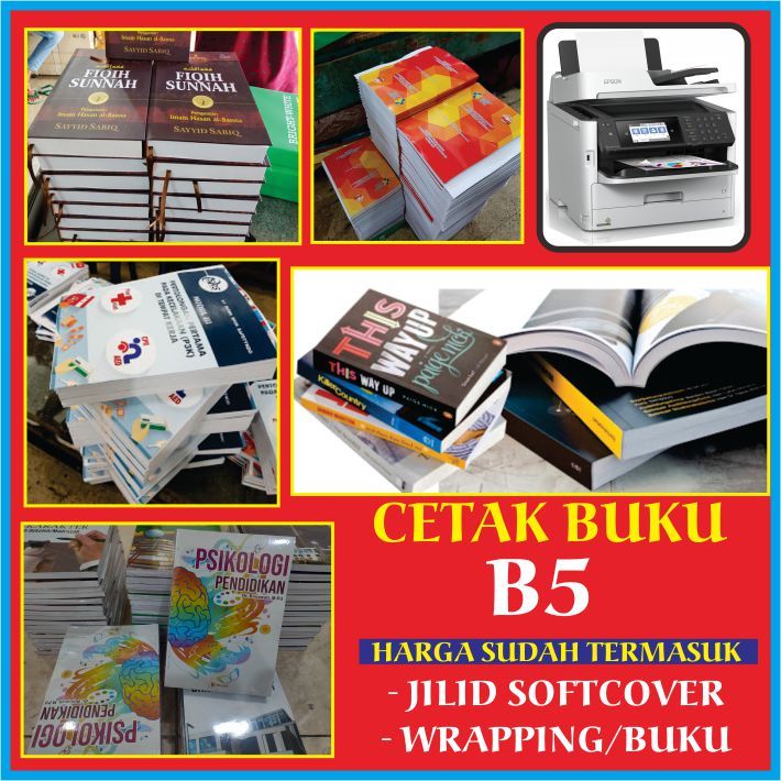 

[MURAH] Cetak/Print Buku B5/ebook/makalah