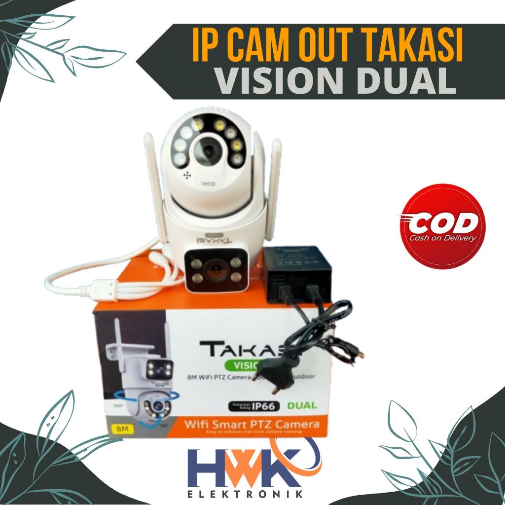 Wifi Smart PTZ IP66 Camera TAKASI Dual LensWifi Smart PTZ IP Camera TAKASI Dual Lens | IP CAM TAKASI