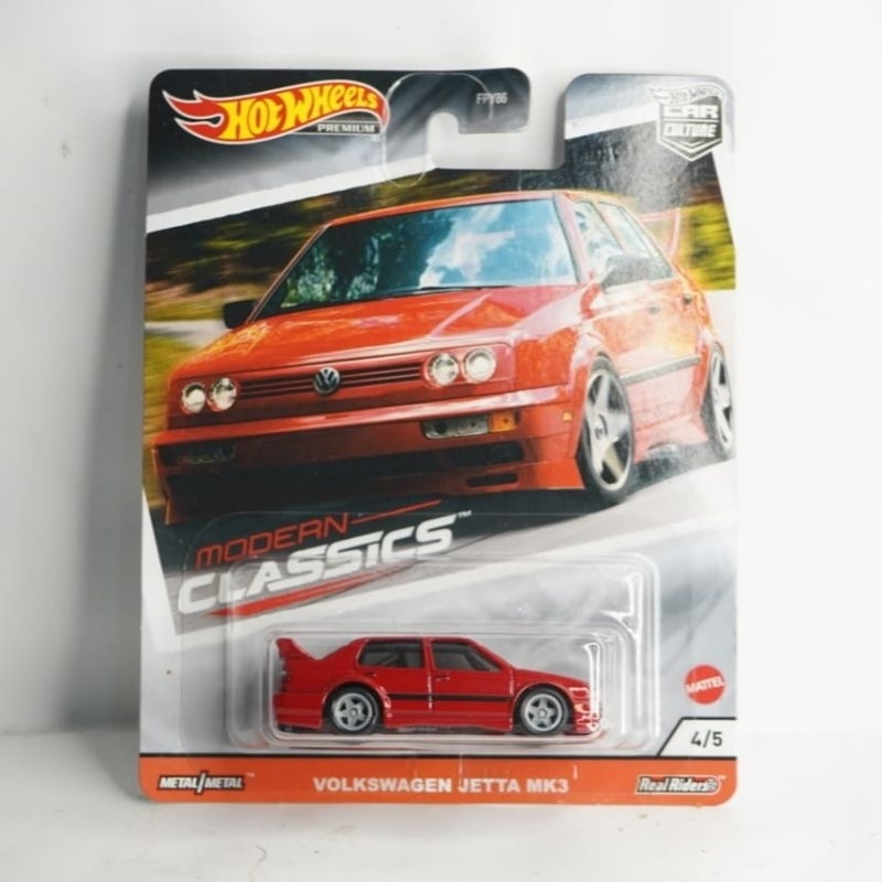 Hotwheels 1/64 Diecast Premium Modern Classic Volkswagen Jetta MK3