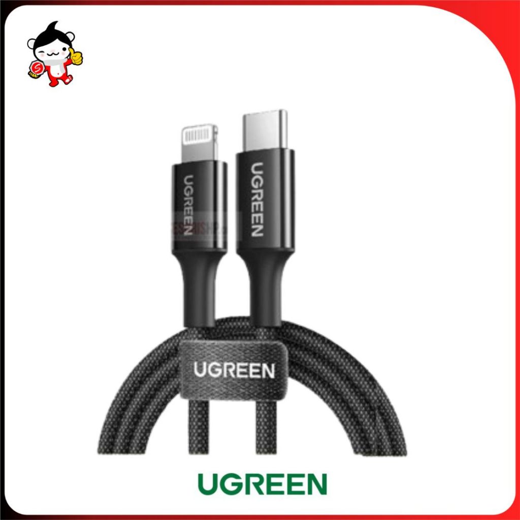 Kabel Usb UGREEN Weaven MFI Type C to Lightning 1M