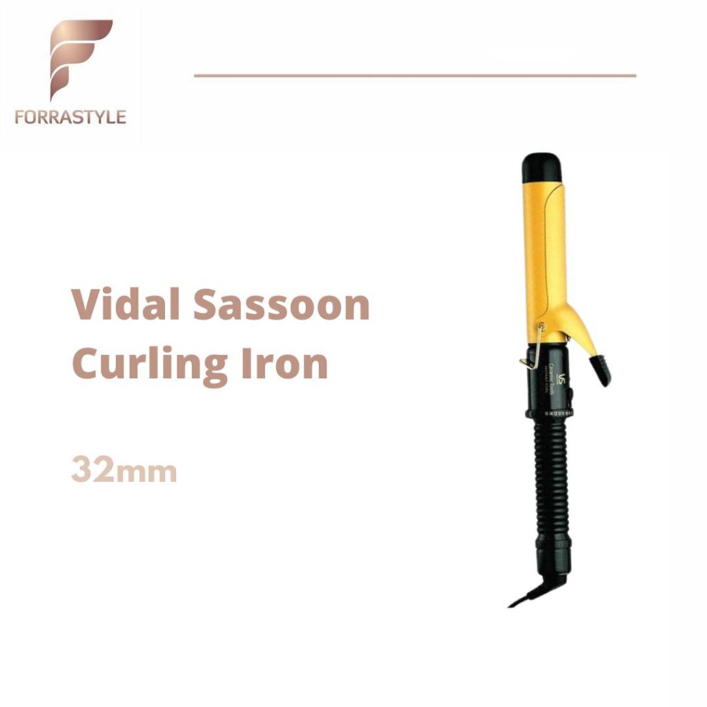 Vidal Sassoon Curling Iron 32mm / Catokan Curly / Pengeriting Rambut