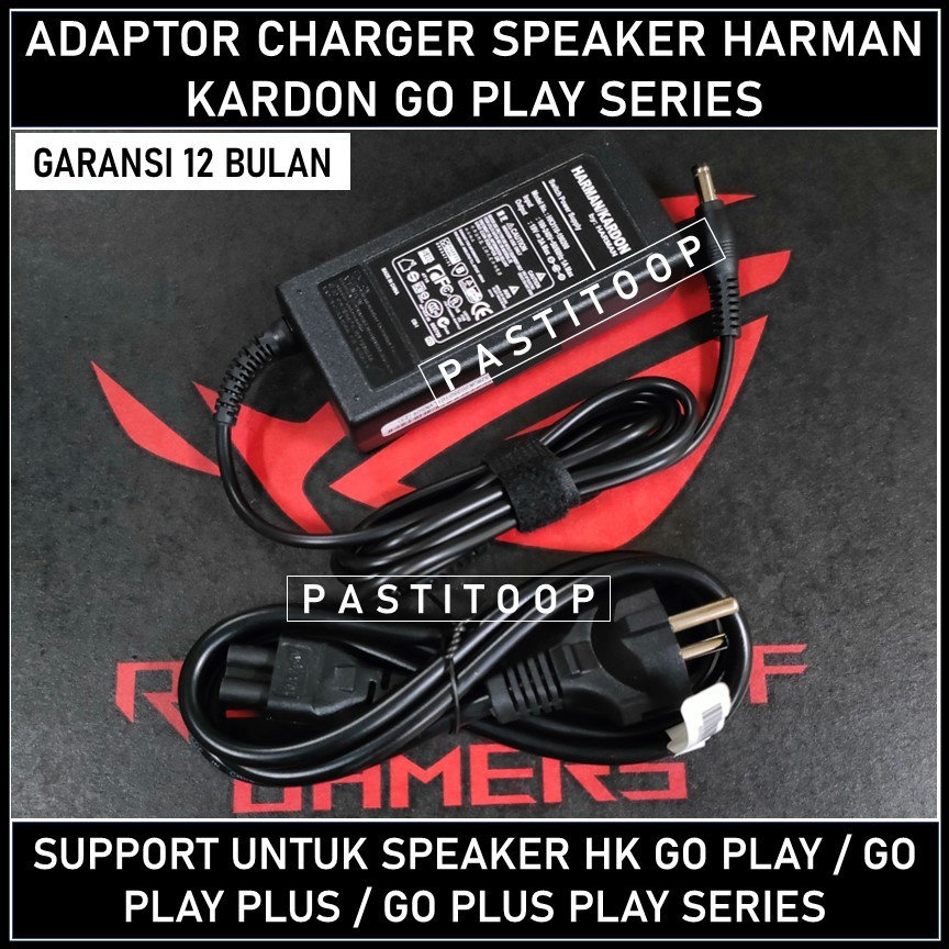 Adaptor charger harman kardon go play go plus play terbaru