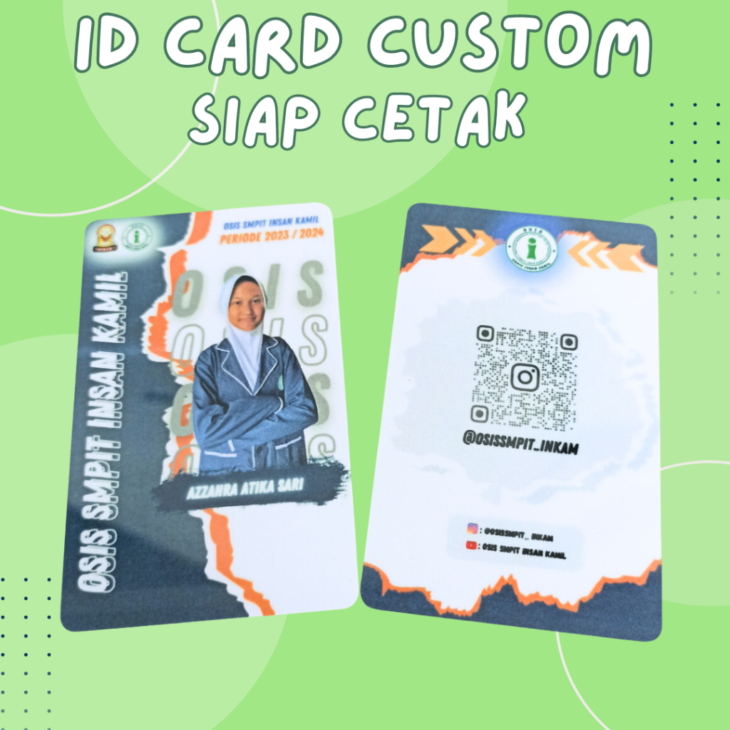 

Cetak id card custom bahan pvc ketebalan 0,76 mm gambar bebas, gambar artis korea awet full color