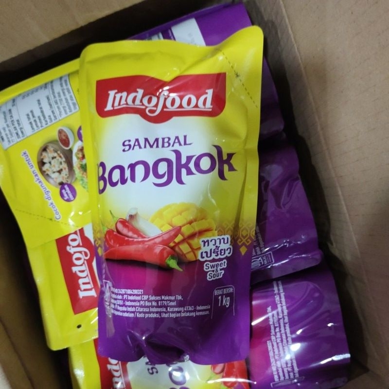 

Indofood sambal Bangkok 1 kg
