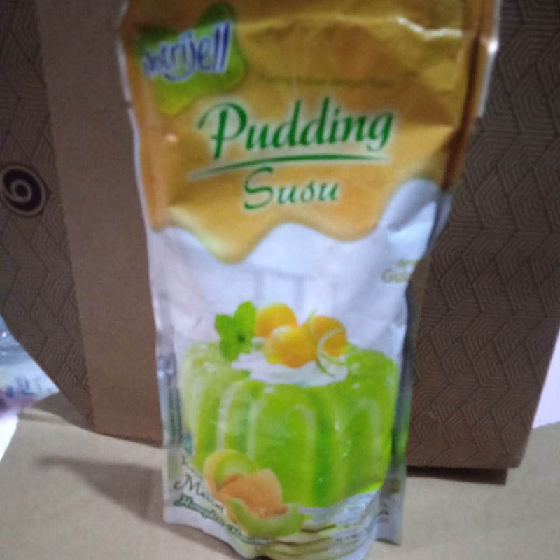 

nutri jell puding susu rasa melon