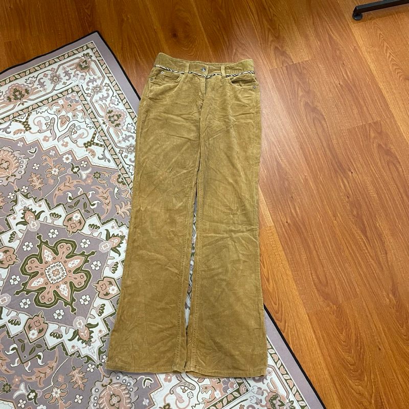Corduroy pants burberry