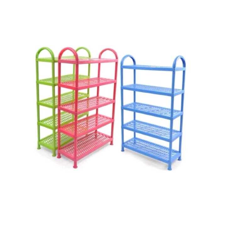 RAK SEPATU SUSUN 5 EXECUTIVE / RAK SEPATU 5 TINGKAT MURAH /RAK SEPATU PLASTIK SUSUN 5 PREMIUM