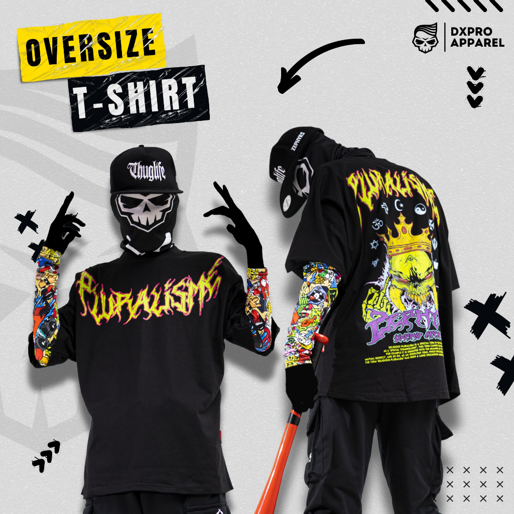 TSHIRT OVERSIZE PLURALISME 20S HEAVY COTTON ALL SERIES