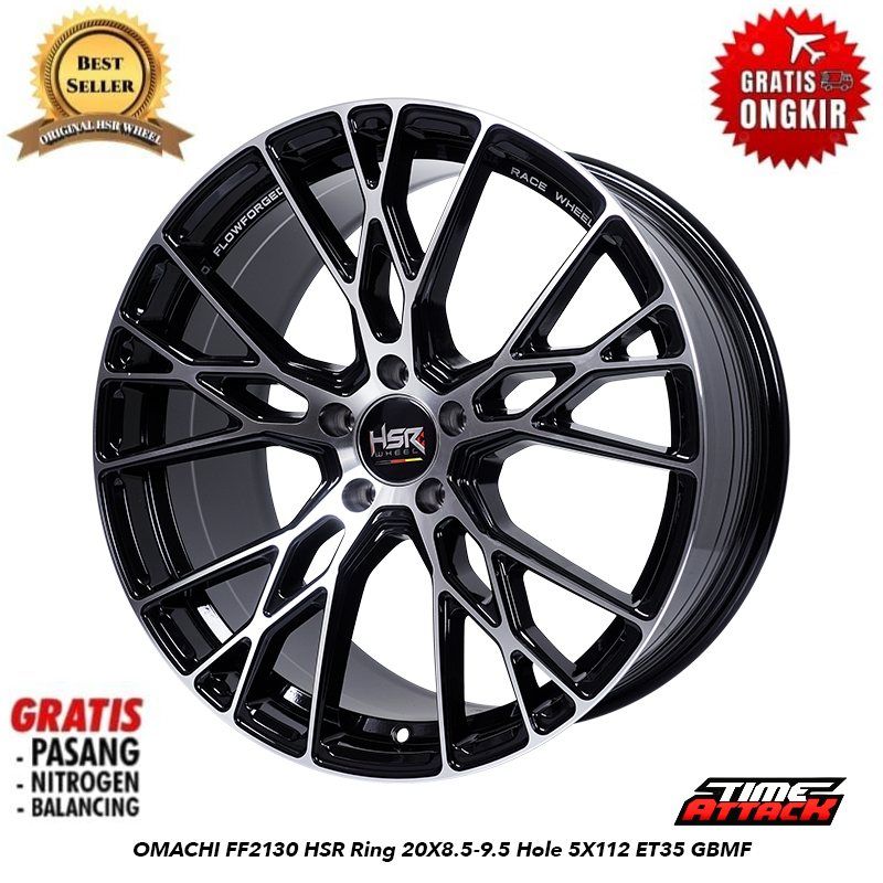 Velg Mobil Mercy R20 HSR WHEEL Tipe Omachi Ring 20 - TIME ATTACK BOGOR