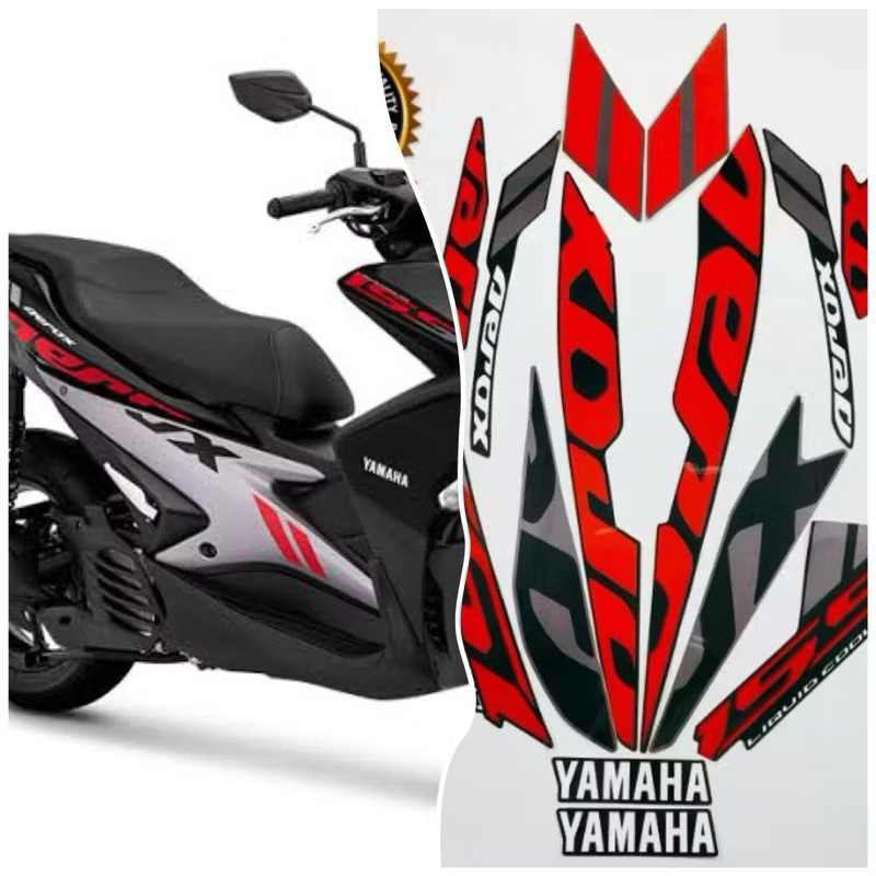 STRIPING STIKER LIS LES MOTOR AEROX 155 2019
