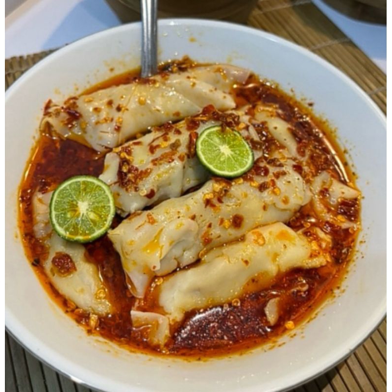

Pangsit tulang rangu kuah/goreng