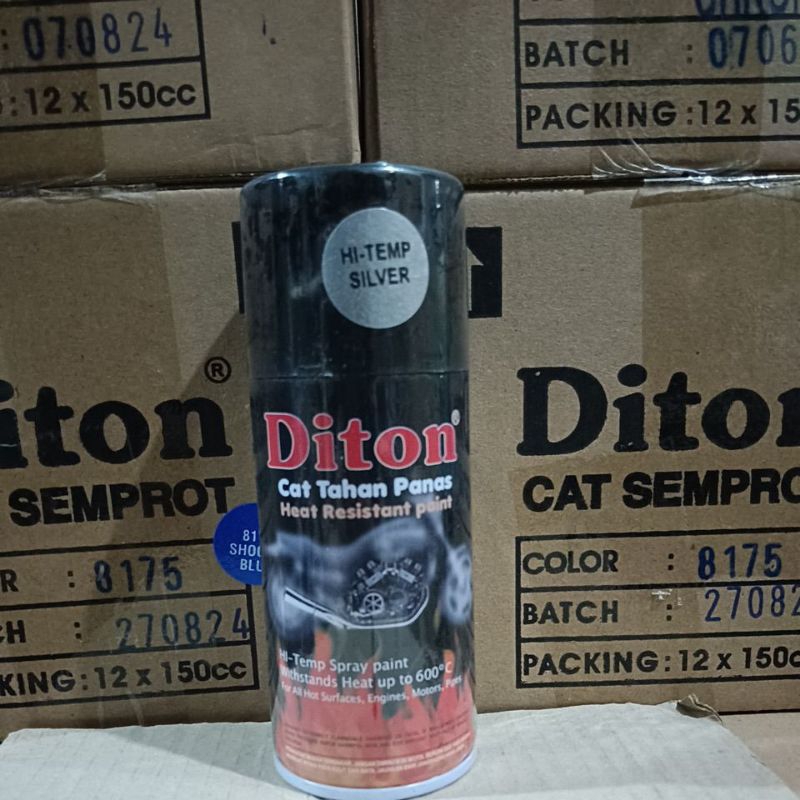 hi temp silver diton 150cc hi temp silver pilok knalpot pilok anti panas pilok pilox diton