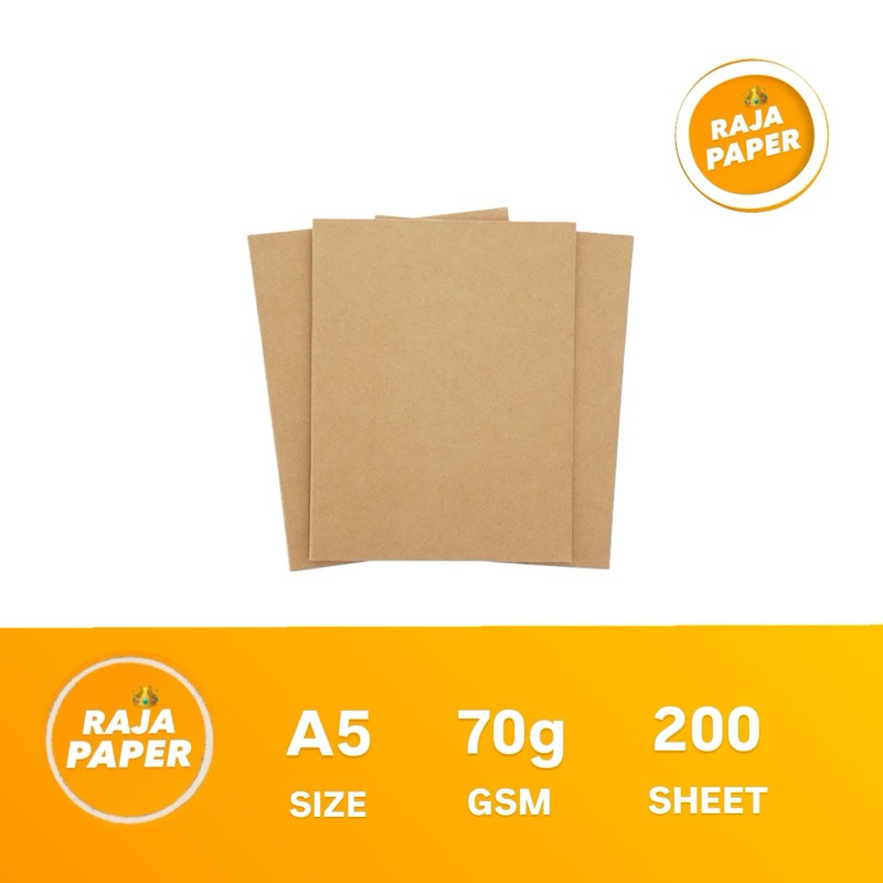 

Kertas Samson 70 Gsm A5 200 Lembar . ( 148 Mm x 210 Mm ) / ( 14.8 Cm x 21 Cm ) , 70 Gr / 70 Gram , Kertas Kraft Liner , Kertas Bungkus , Kertas Packing , Brown Kraft , Kertas Coklat , Brown Paper , Kraft Paper , Pembungkus Kertas , Kertas Packaging .