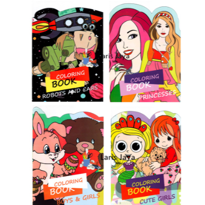 

Buku Mewarnai Anak / Coloring Book IF-BJP / Sika 812-CB