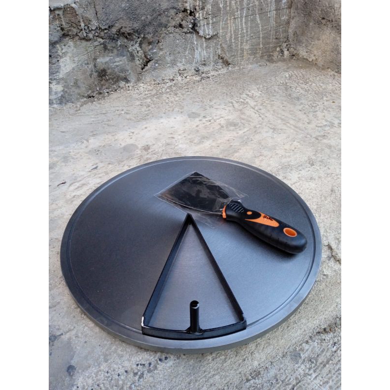 Loyang crepes 30cm asli baja Murni anti lengket