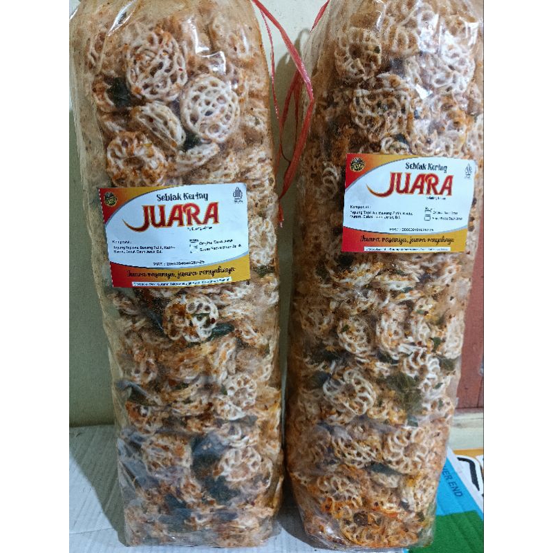 

seblak kering pedas daun jeruk 1 ball