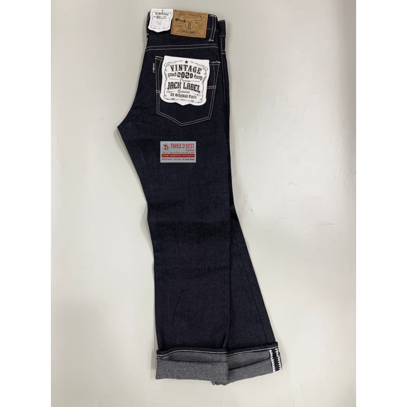 RAW DENIM DENIM SELDVAGE CELANA JEANS RAW DENIM 15oz