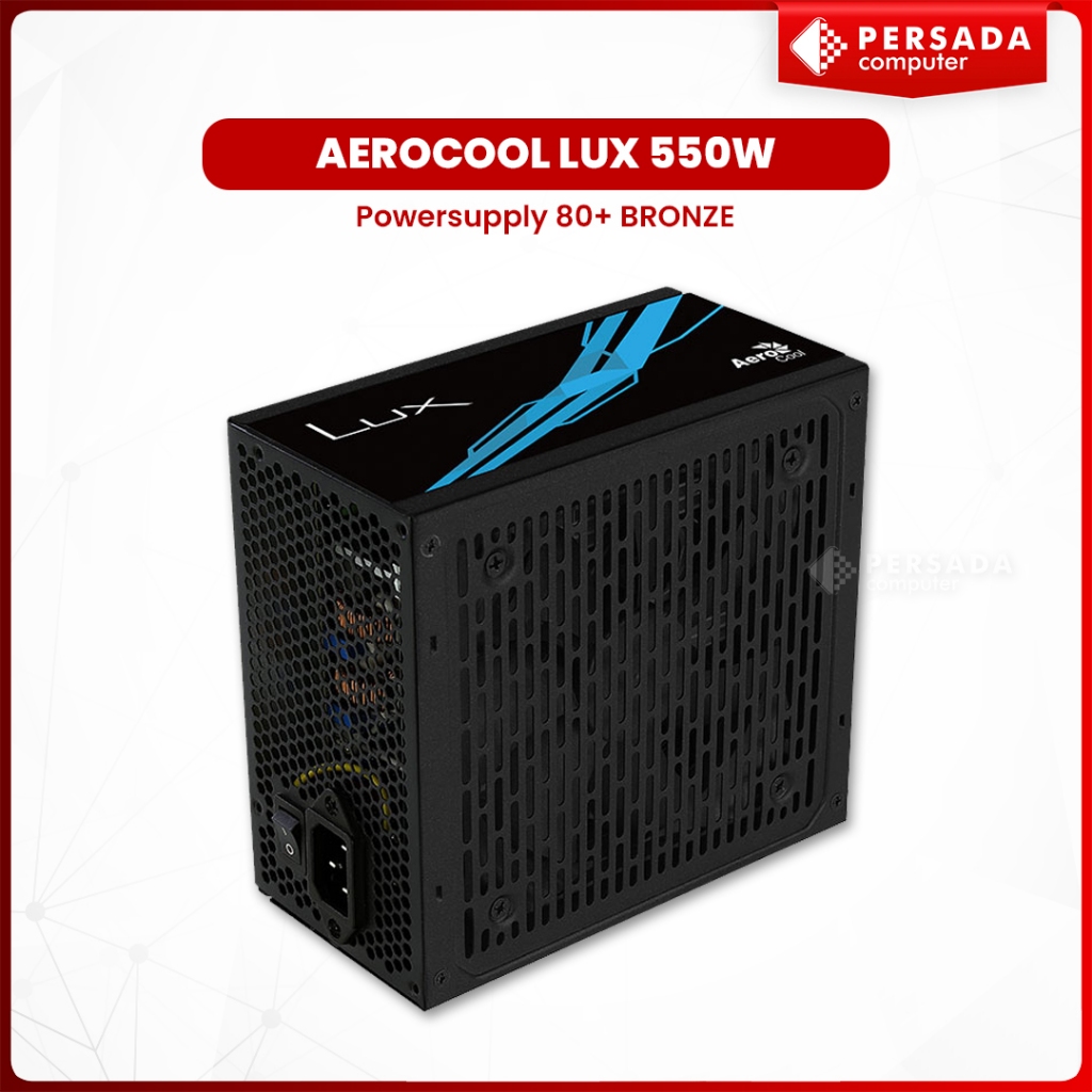 Aerocool LUX 550W PSU Powersupply 80+ BRONZE Aerocool Lux 550 Watt Bronze