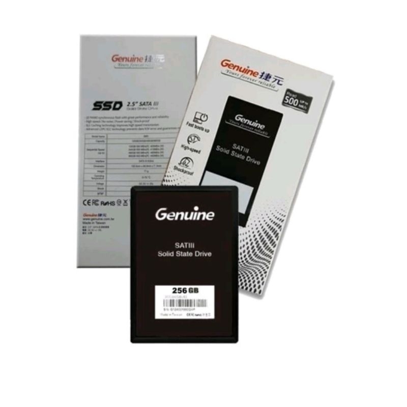 SSD 256GB 2.5 Sata III Genuine - Ssd GENUINE 256GB Sata 3