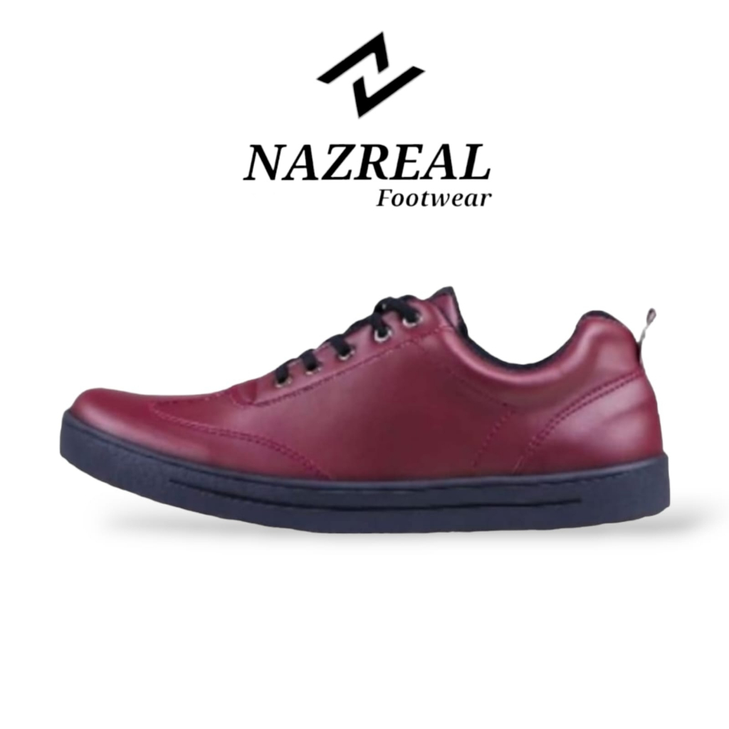 NAZ DALTON - Sepatu Sneakers Pria Sepatu Kasual Sintetis Sepatu Kets Santai Pria Lokal 100% ORIGINAL