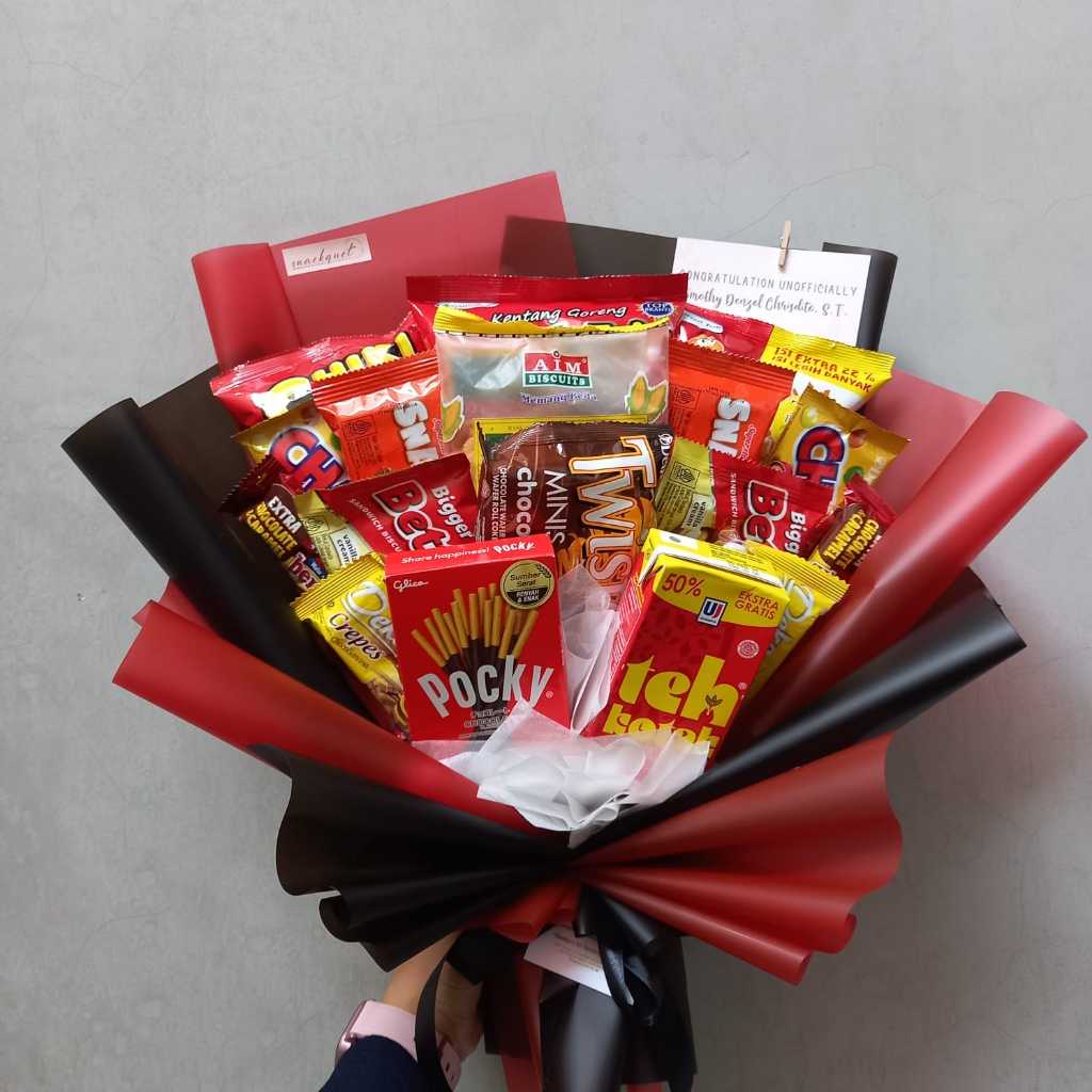 

SNACKQUET XL | hadiah graduation / birthday / anniv / bouquet / buket