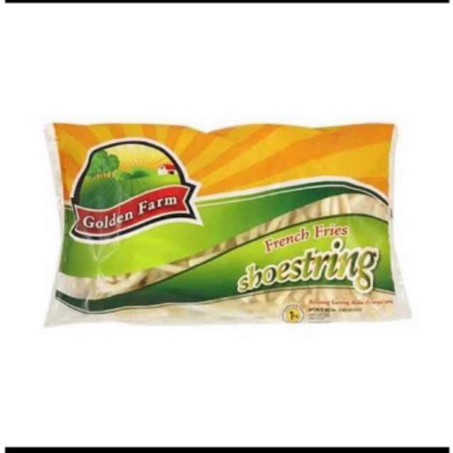 

GOLDEN FARM FRENCH FRIES SHOESTRING 1 KG