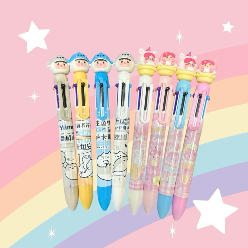 

PEN 6 WARNA LUCU FANCY GEMOY FLUFFY