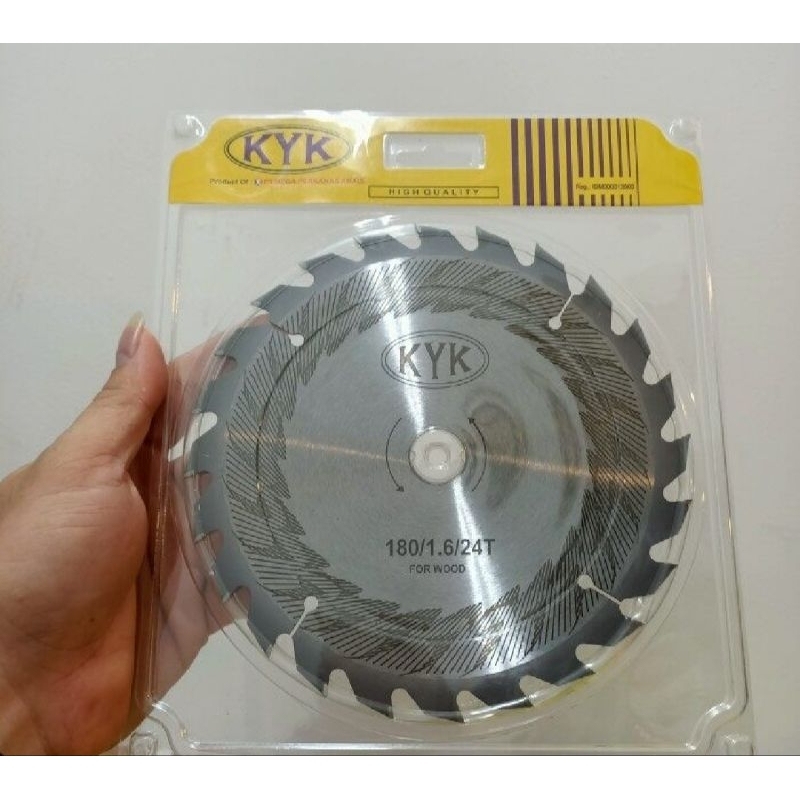 mata gergaji kayu 7" x 24t kyk / Saw Blade potong kayu piring gergaji GERGAJI POTONG KAYU KYK ORIGIN