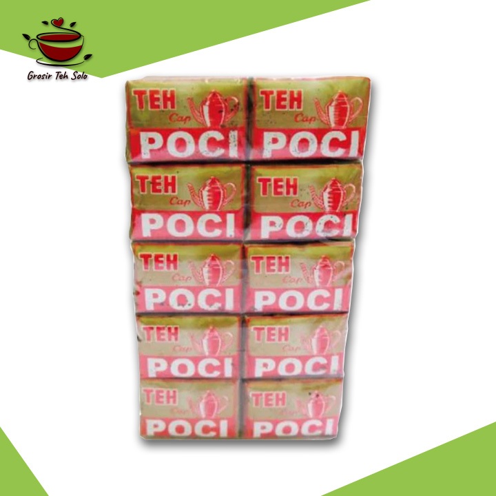 

Teh Poci | TEH CAP POCI Gold | Teh Tubruk Cap Poci Gold 40Gram 1Slop (10pcs)
