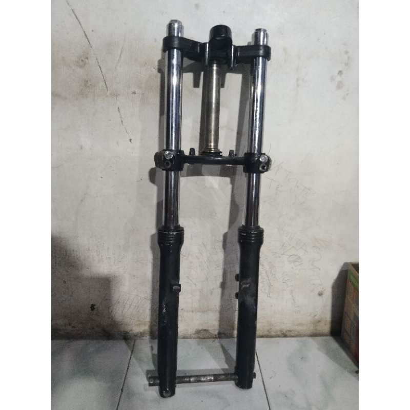 shockbreaker shock depan ninja rr new original copotan