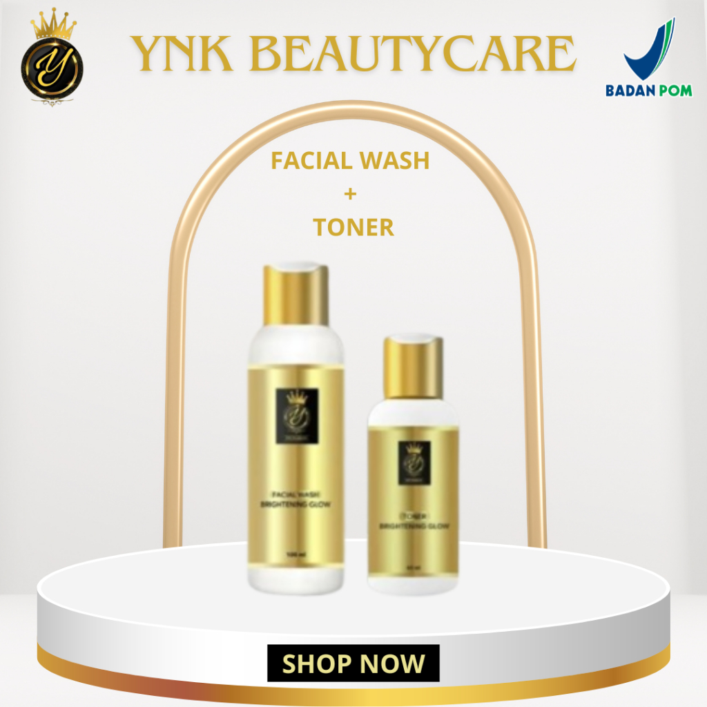YEENKA SKINCARE BUNDLING FACIAL WASH FREE TONER YNK BEAUTYCARE BPOM TERBARU AMPUH HASILNYA