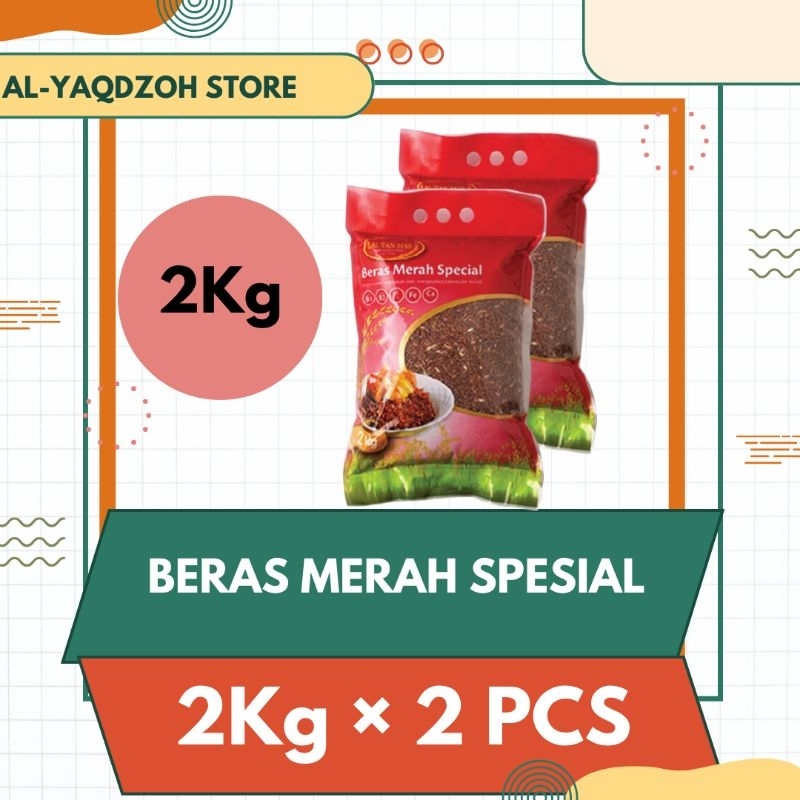 

Beras Premium Lautan Mas - BERAS MERAH - 2KG × 2 PCS