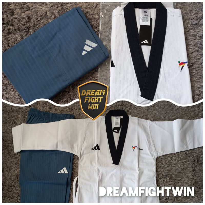 Dobok adidas poomsae female wanita Taekwondo senior junior