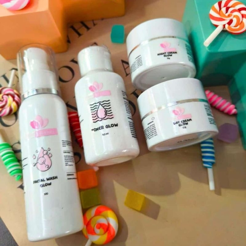 PRM LUXURY PAKET KEMASAN LAMA (GLOW/ACNE/FLEK)