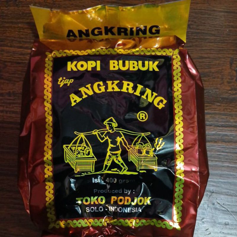 

KOPI BUBUK ANGKRING 400GR.KOPI KHAS SOLO