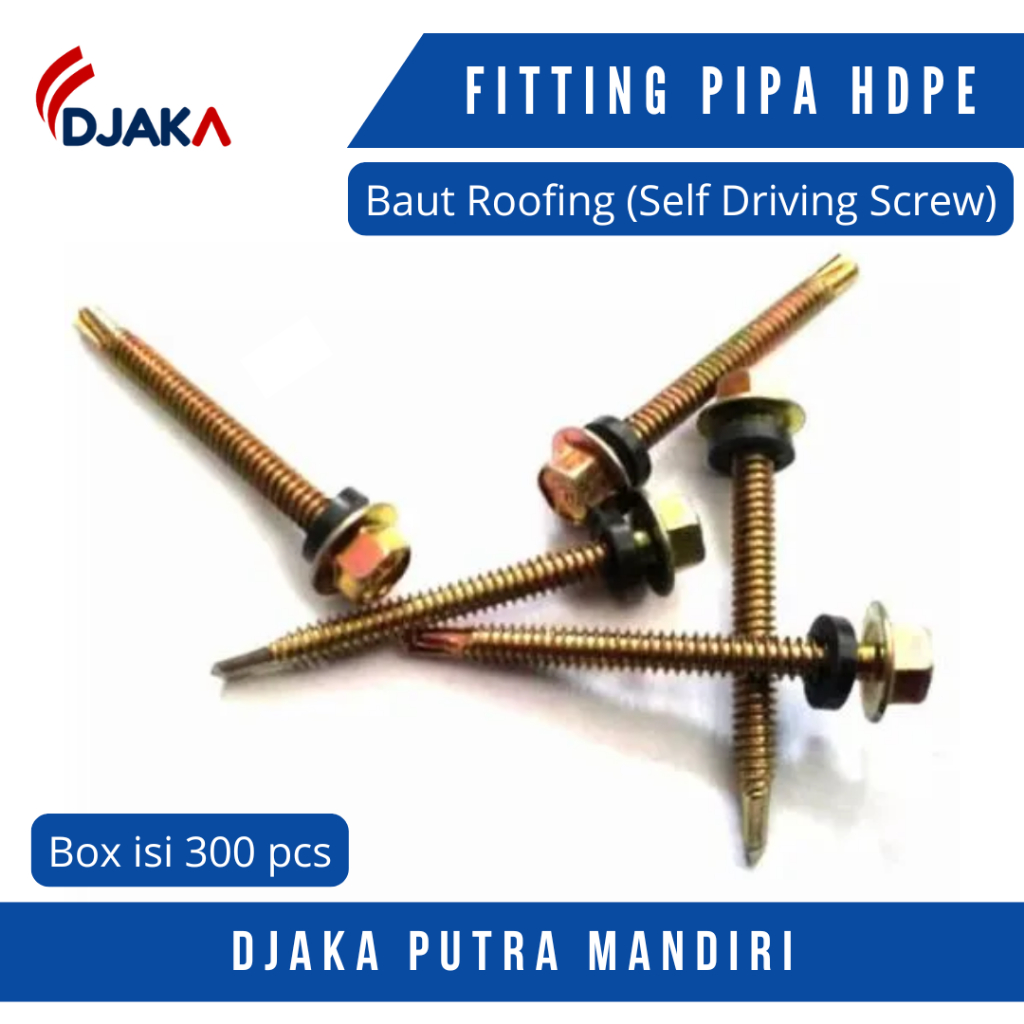Baut roofing / sekrup spandek 5 cm