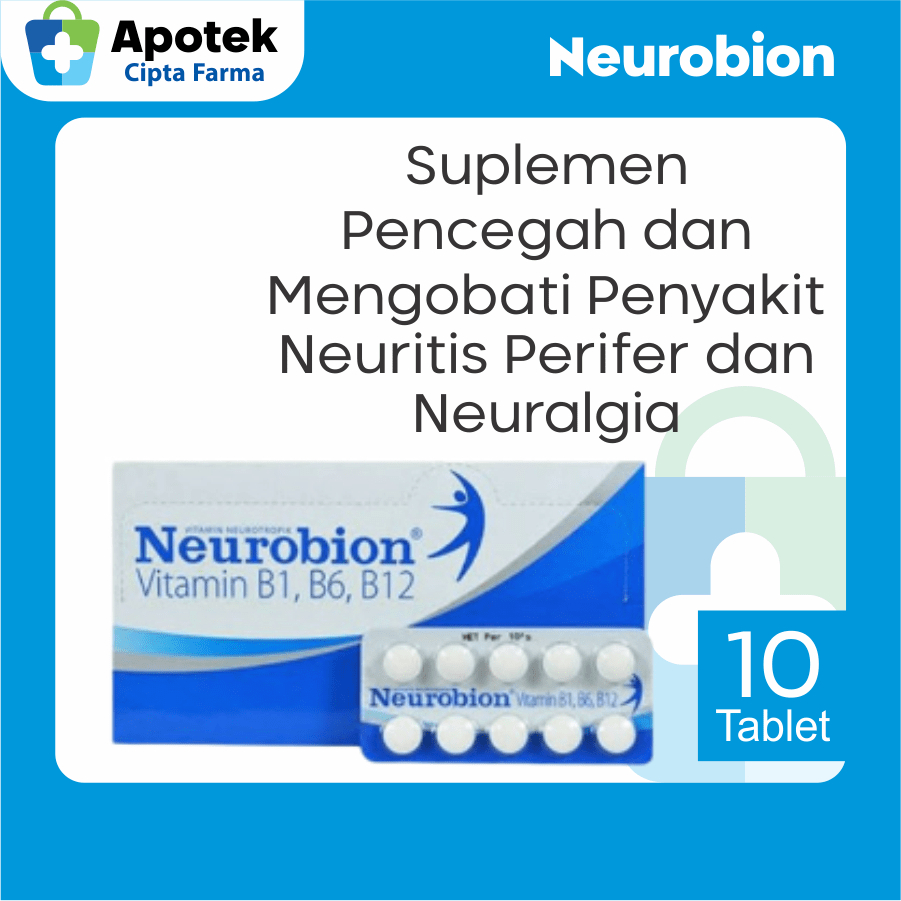 Neurobion Neorobion Tablet Obat Saraf Obat Kebas Kesemutan Diabetes Multi Vitamin Multivitamin Vitam