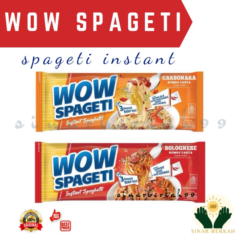 

SPAGHETIE WOW BY MAYORA WOW SPAGETI