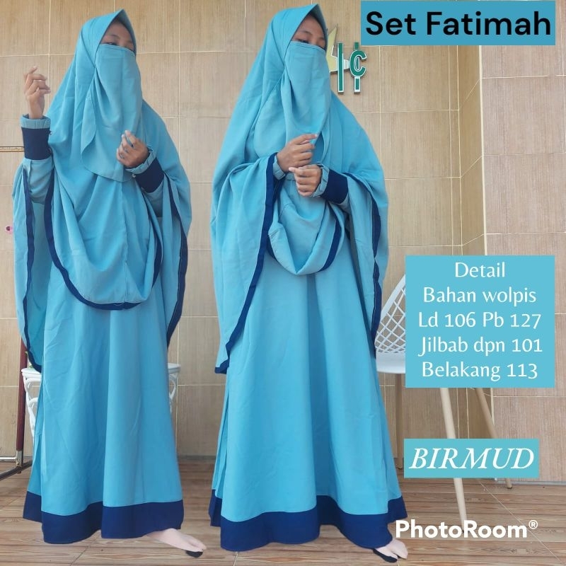 set gamis fatimah